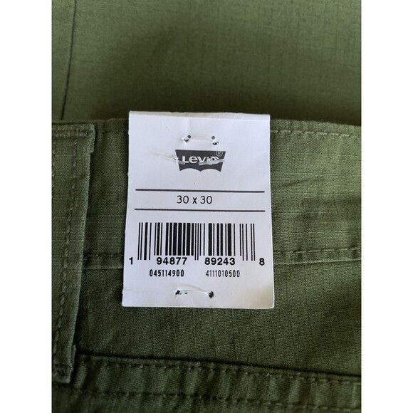 Levi’s Performance 511 Slim Stretch All Seasons Tech Green Pants Men’s W30 L30 - Picture 9 of 16
